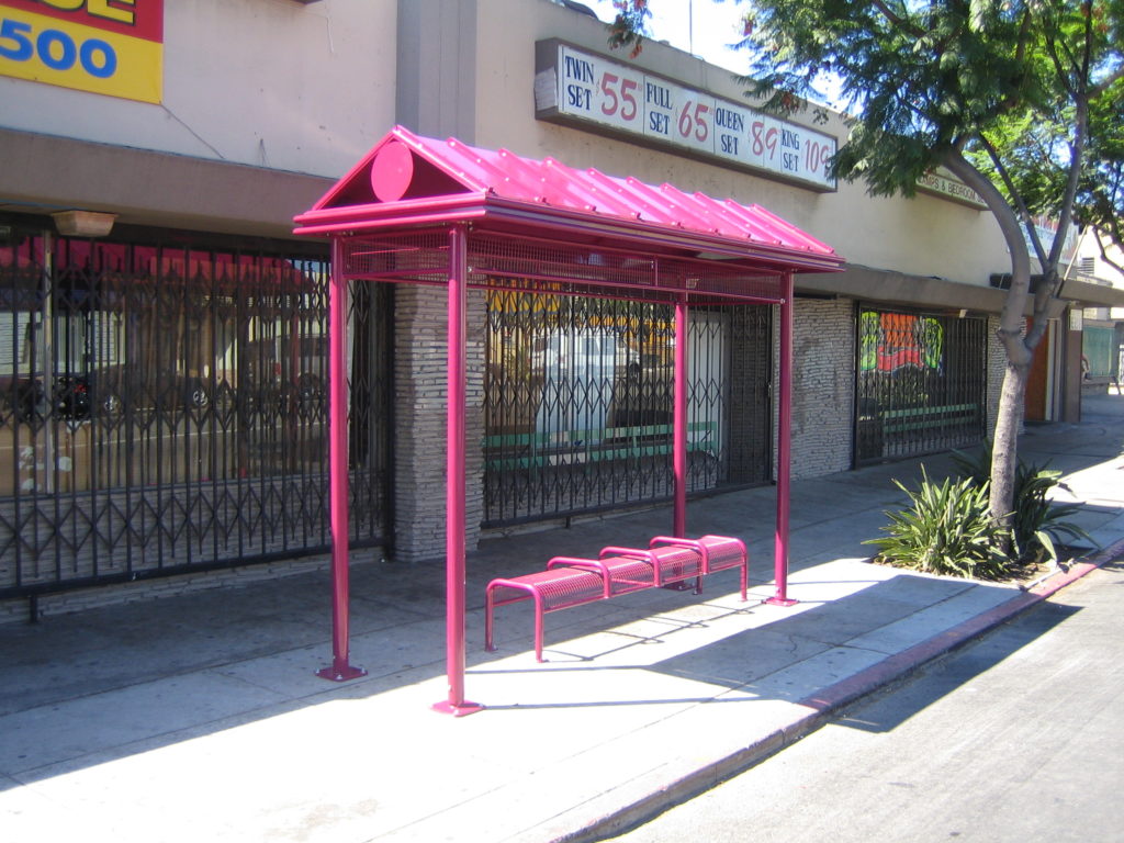 City Heights Business Association purchased Bus Shelter