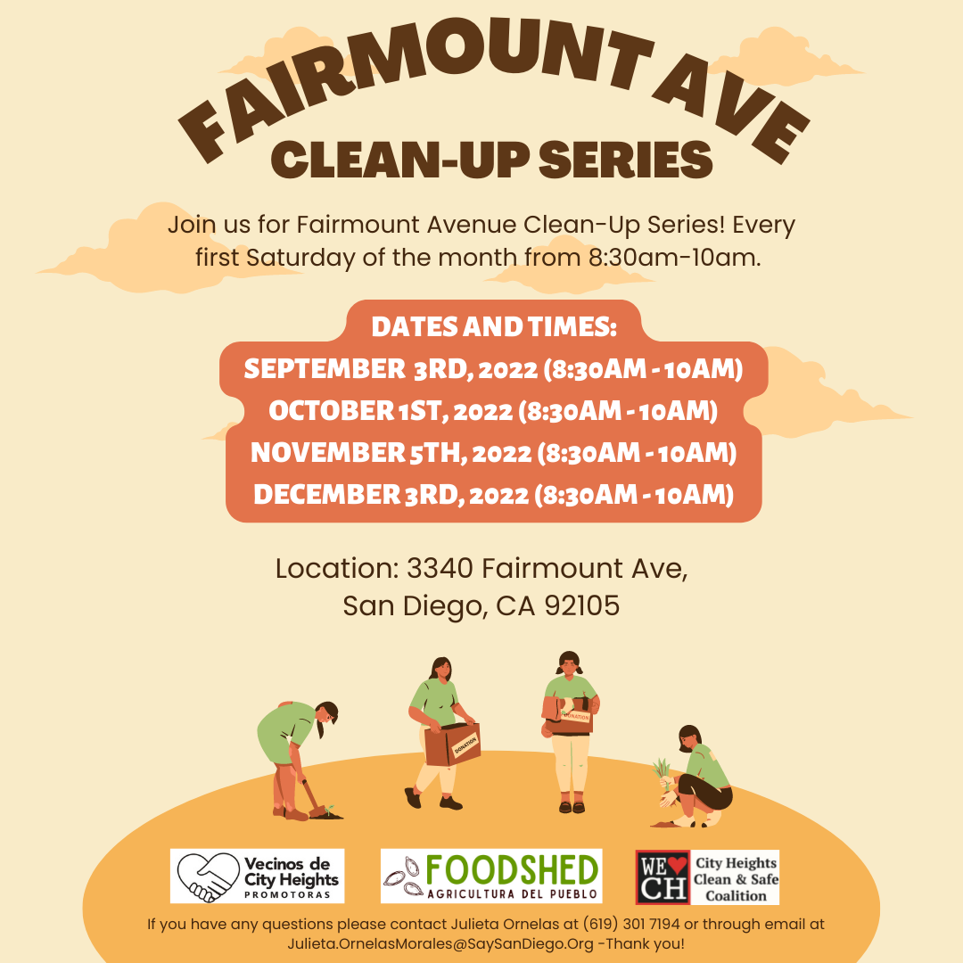 Fairmount Ave Clean-Up