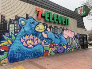 Love City Heights mural by GMONIK