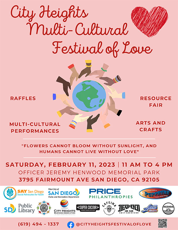 Festival Of Love event flyer