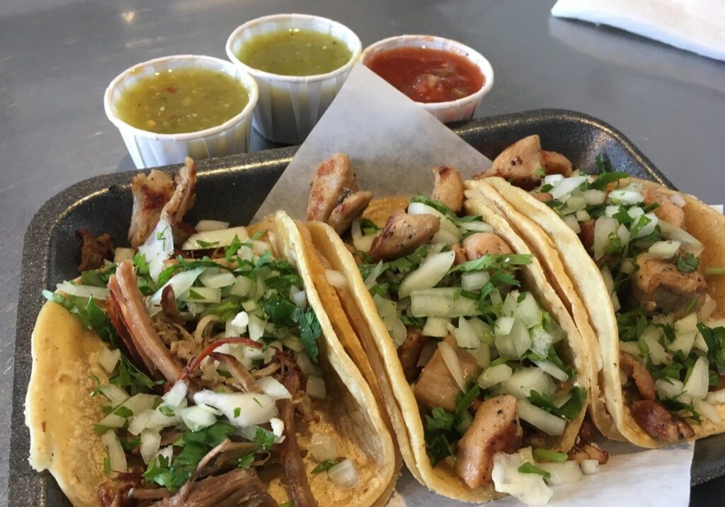 Street tacos in City Heights, San Diego